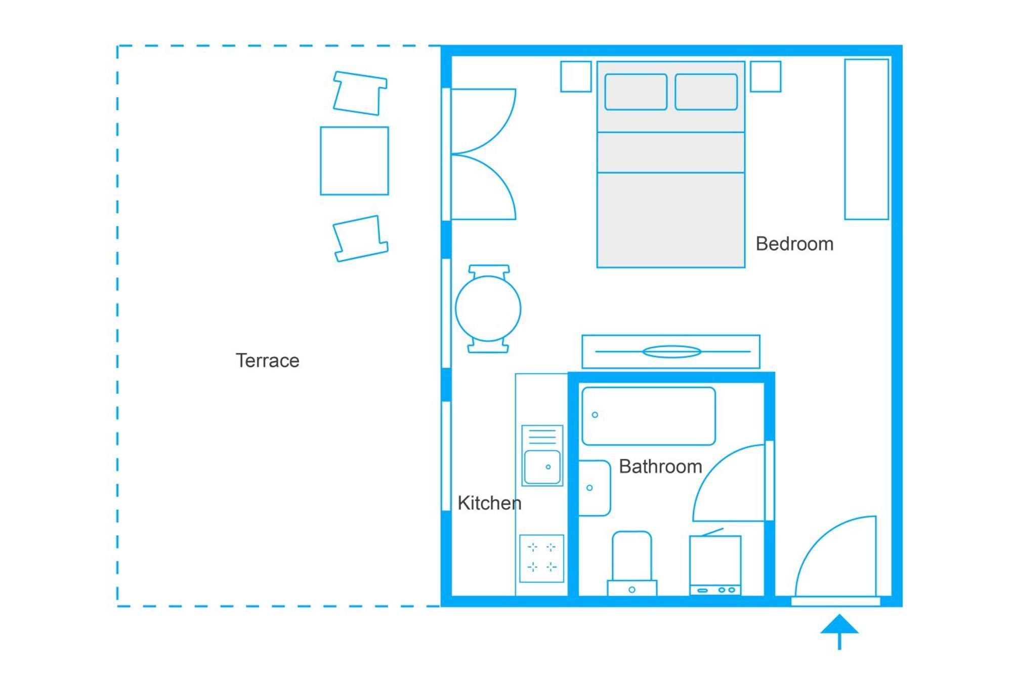 The Malmoeer, 1 Bed With Lovely Terrace Up To 2 Berlino
